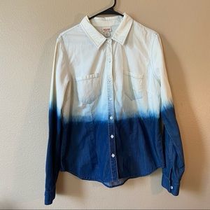 Mossimo faded button down shirt XL